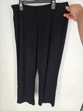 Chico's Travelers Black Pull on pants Size 2P, 12/14